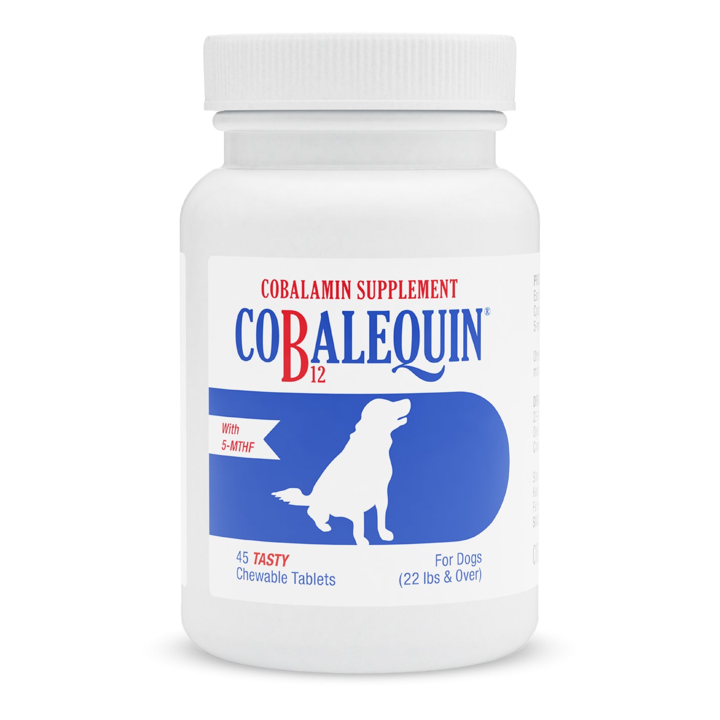 Cobalequin B12, Med/Lg Dogs 22 lbs & Over, 45 Chew Tabs