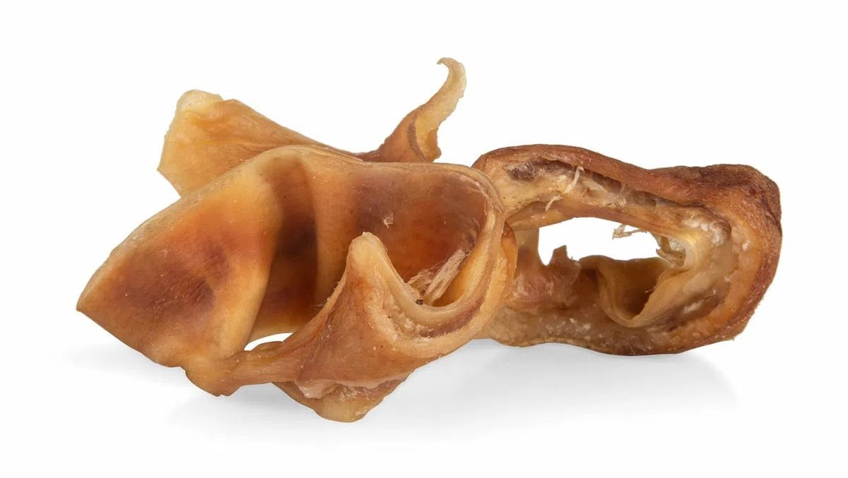 Jones Natural Chews Pig Ear Snacks | 8oz bag