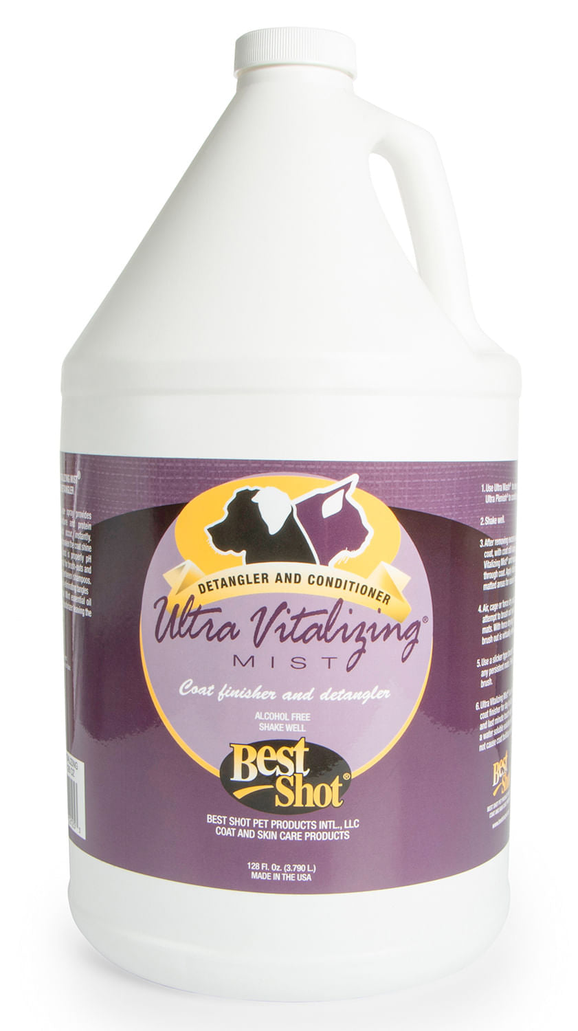 Best Shot Pet Ultra Vitalizing Mist Detangler, 16 oz