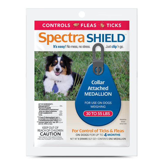 Spectra Shield Medallion, Medium Dogs 30 to 55 lbs.