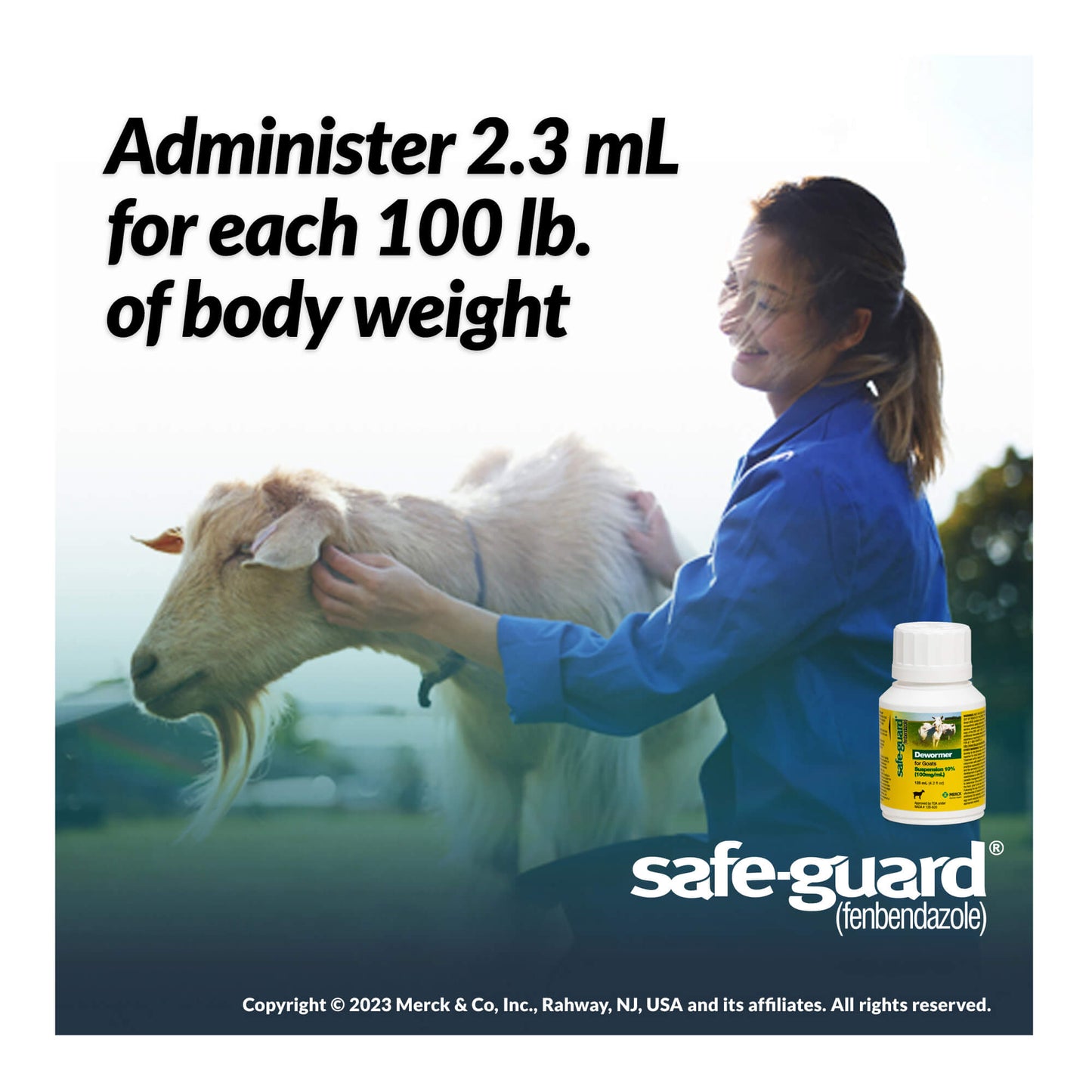 Safe-Guard Dewormer Goats 125ml