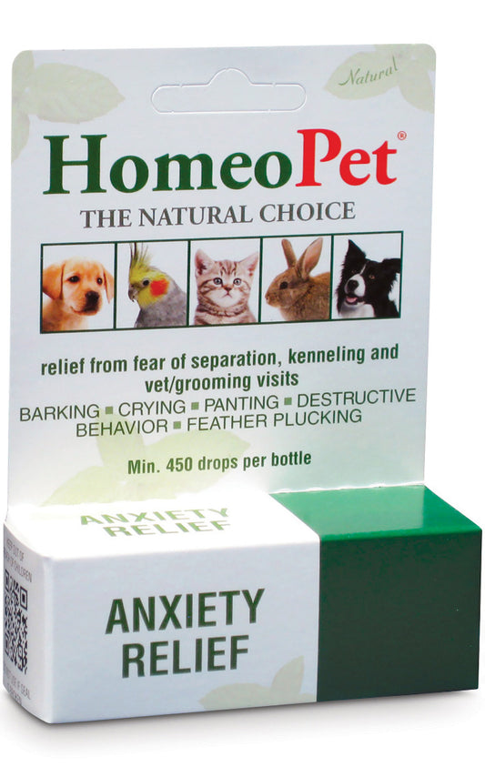 HomeoPet Anxiety Relief, 15 Milliliters, Natural Pet Calming Product