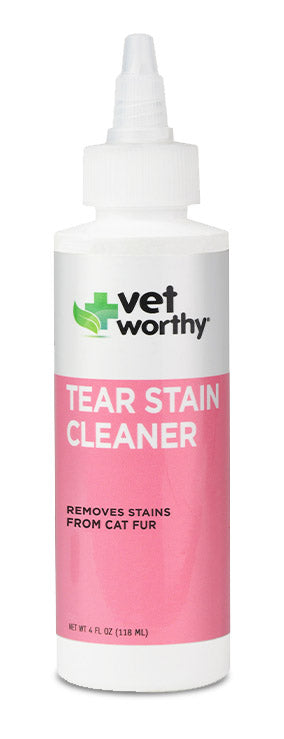 Vet Worthy Tear Stain Cleaner for Cats, 4 oz