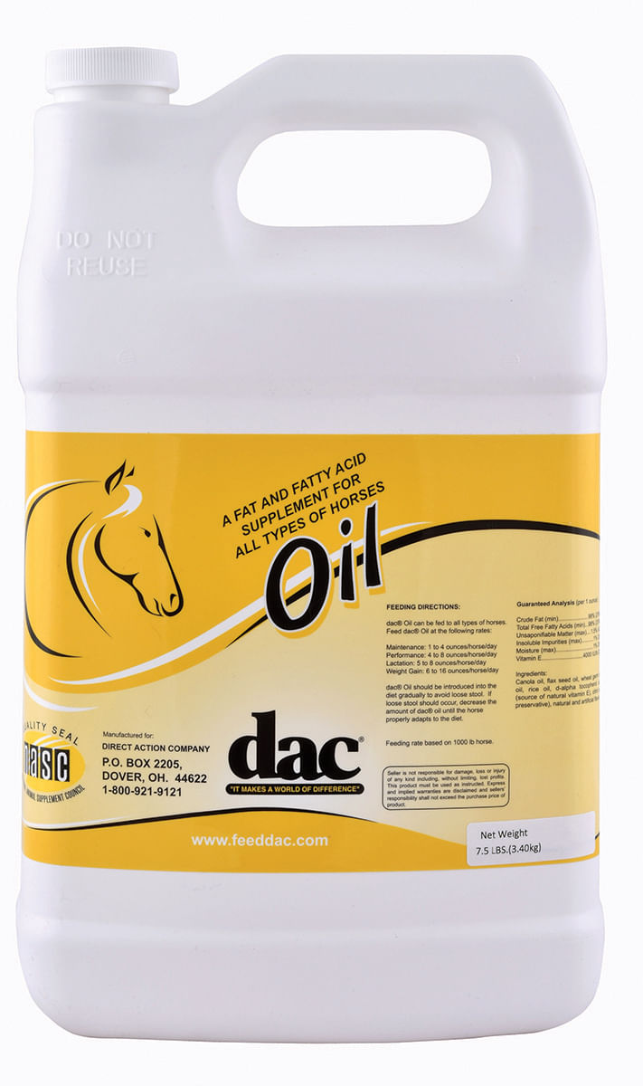 dac Oil Horse Supplement - 7.5 lb