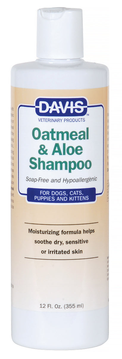 Davis Oatmeal & Aloe Shampoo, 12 oz