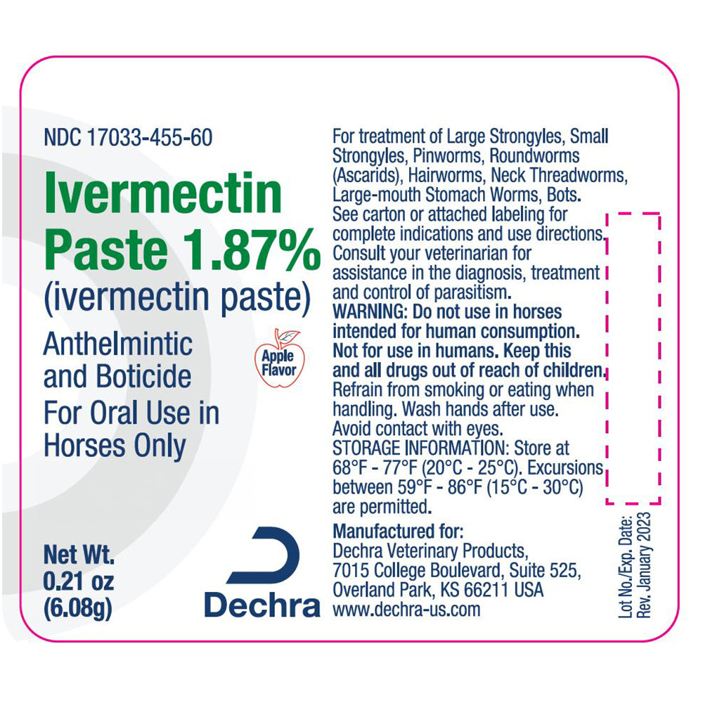 Ivermectin Paste 1.87%