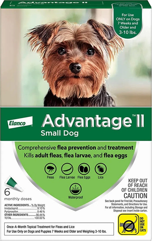 Advantage for Dogs 3-10# - 6pk