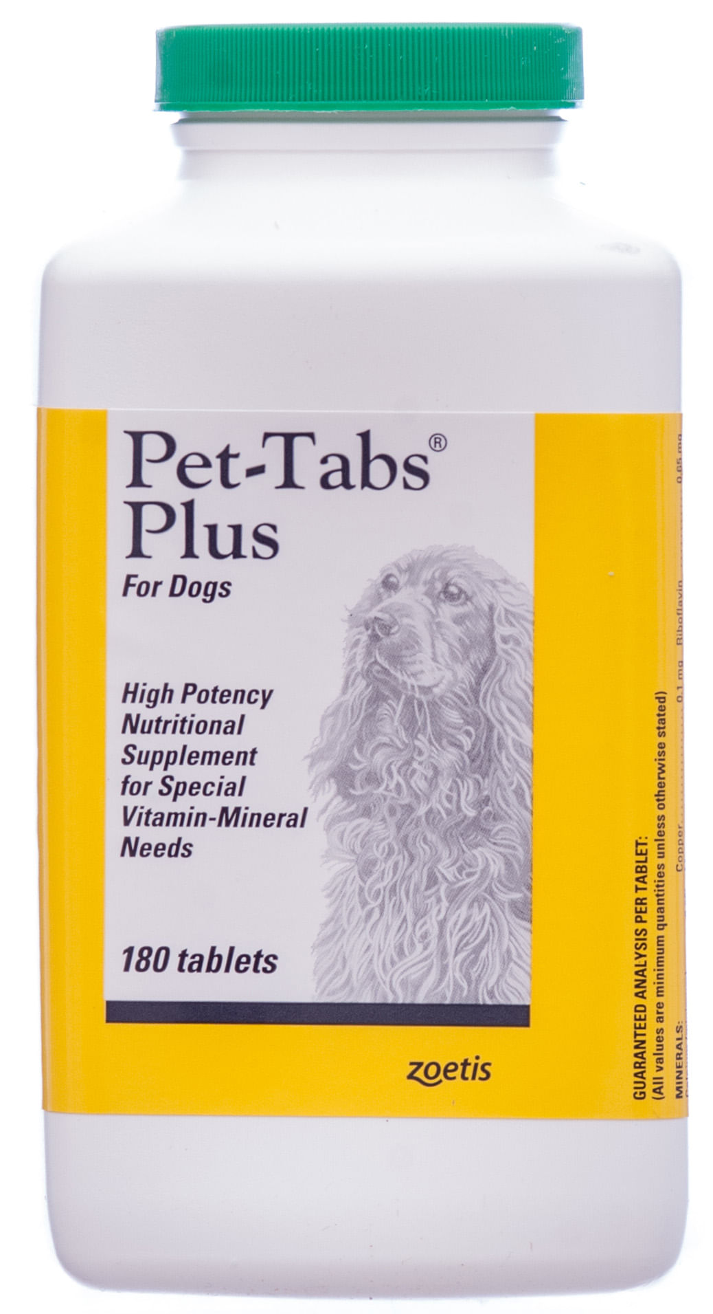 Zoetis Pet Tabs Plus 180CT,Brown,10000276