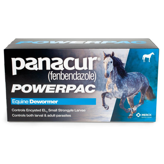 MERCK ANIML HEALTH/DURVET Panacur Powerpac Dewormr Fenbendazole 1 Pack 57 Gram Paste 10%