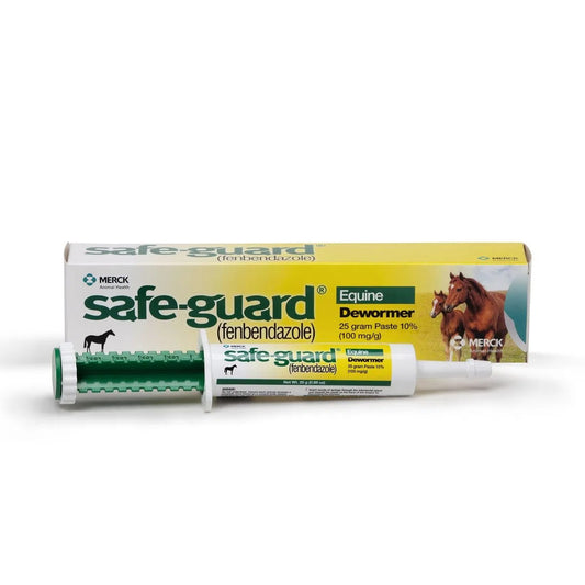 Merck Animal Safe Guard Paste Equine Dewormer | 25 Gram | 1 dose