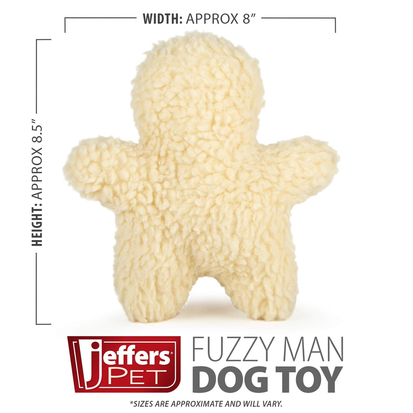 Jeffers Fuzzy Dog Toys