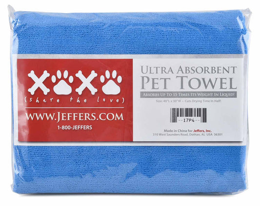 Jeffers Ultra Absorbent Pet Towel