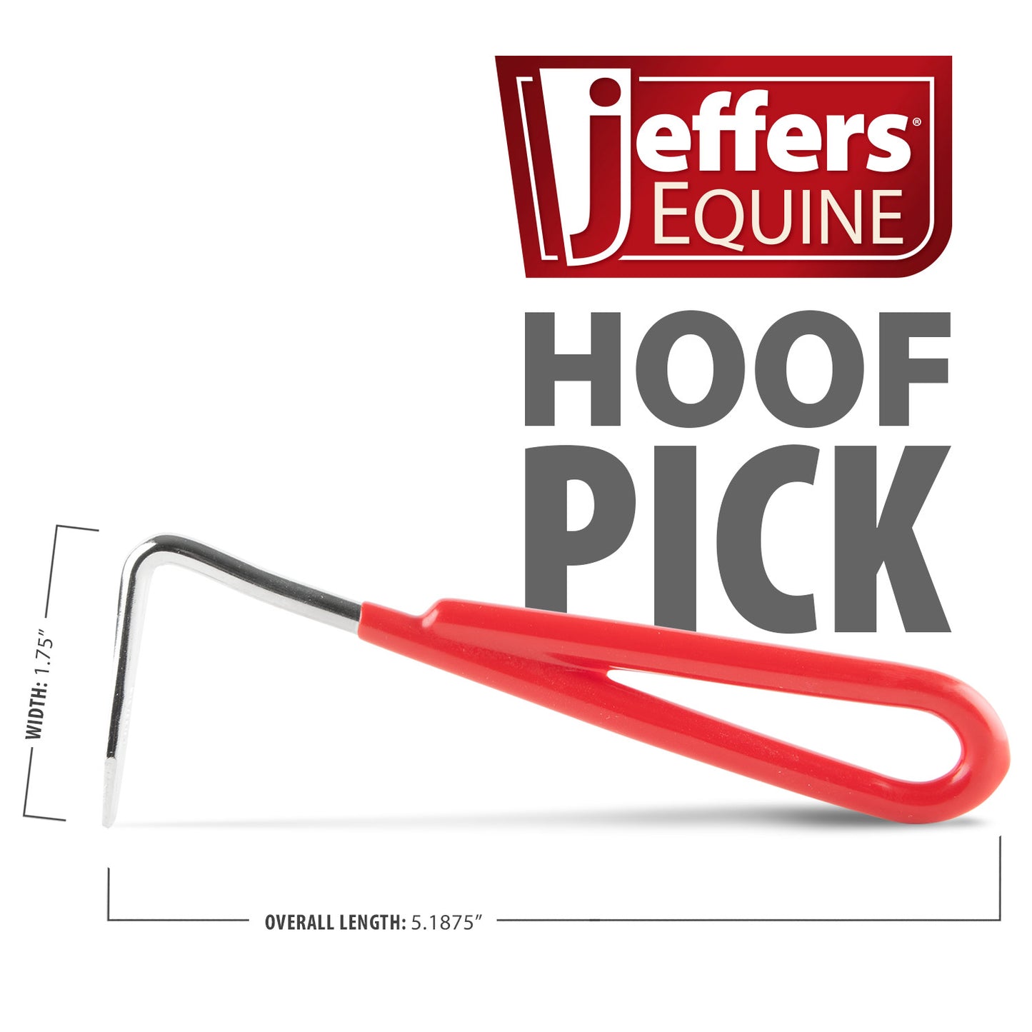 Jeffers Horse Hoof Pick, 5 1/2"