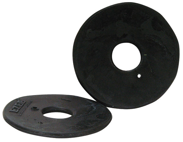 Jeffers Black Rubber Bit Guards, Pair