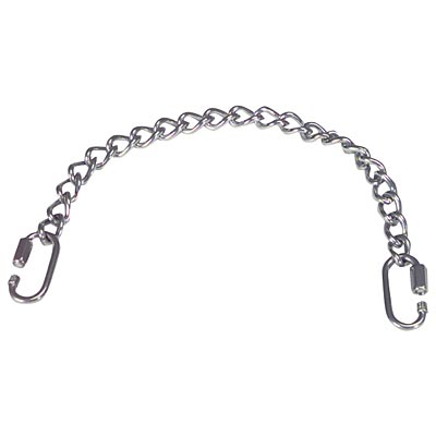 Jeffers Stainless Steel Curb Chain with Quick Links