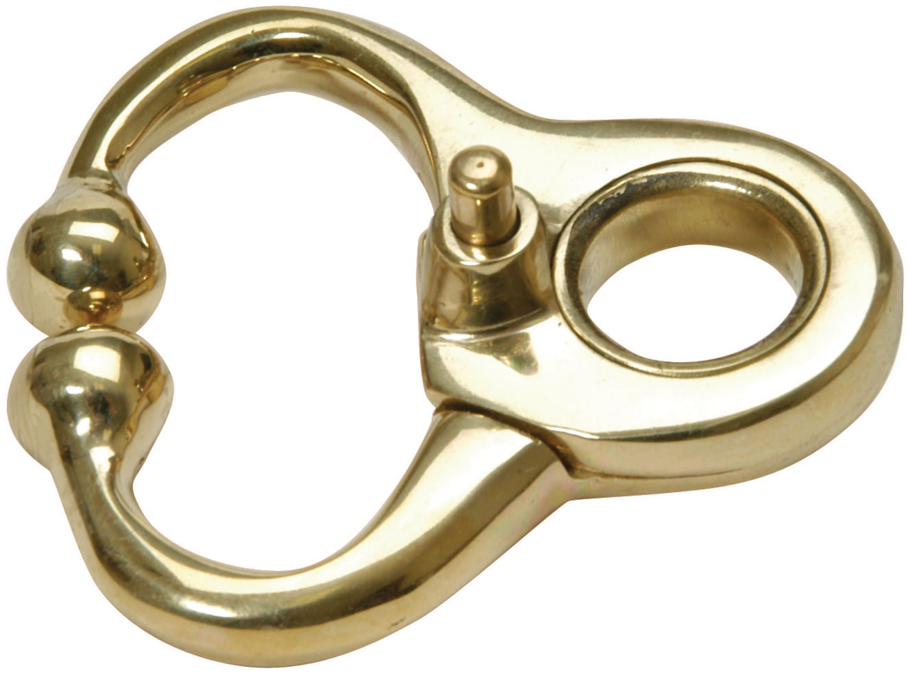 Jeffers Brass Bull Nose Leads, Each | Durable & Reliable Heavy-Duty Bull Control