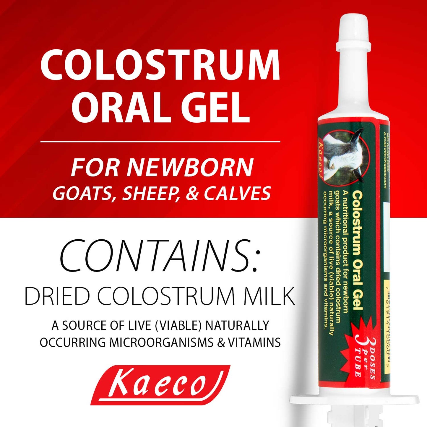 Colostrum Oral Gel for Goats 30ml