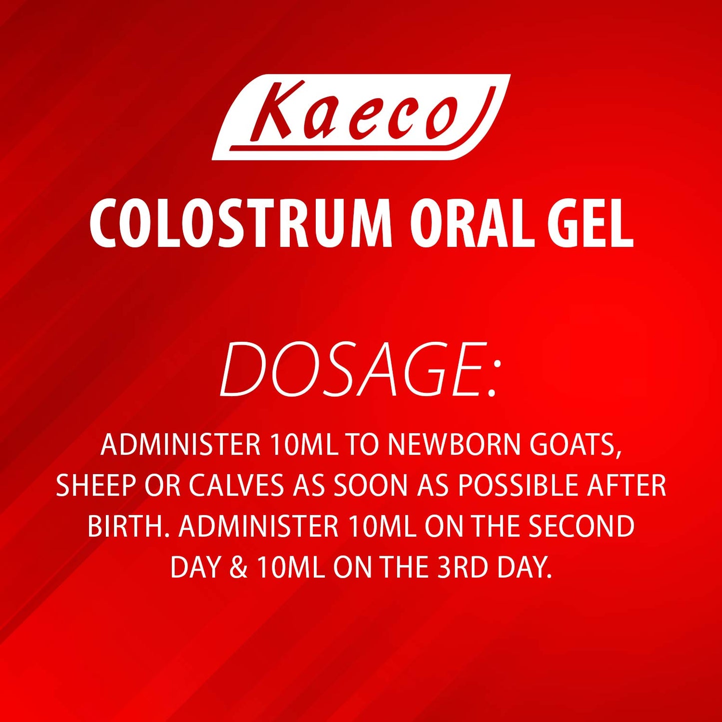 Colostrum Oral Gel for Goats 30ml