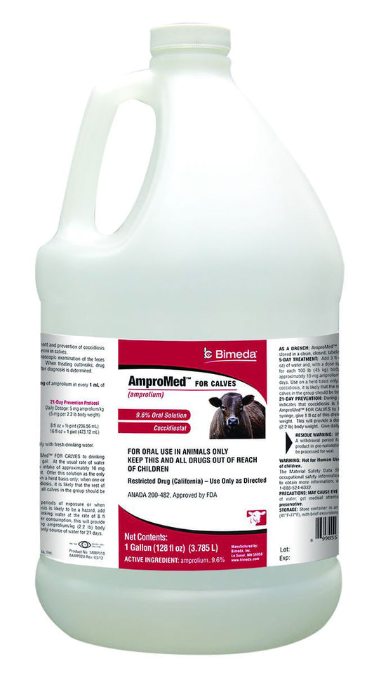 Durvet 2580205 AmproMed - Corid 9.6% Solution - gal