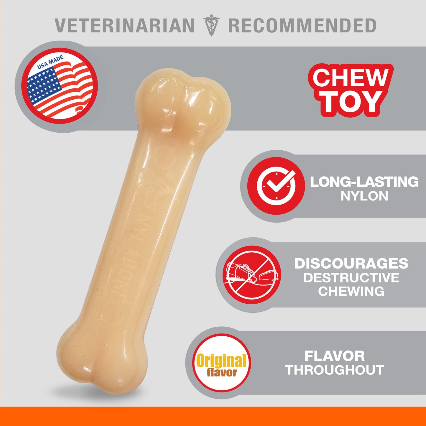 Nylabone Original Dura Chew, Regular