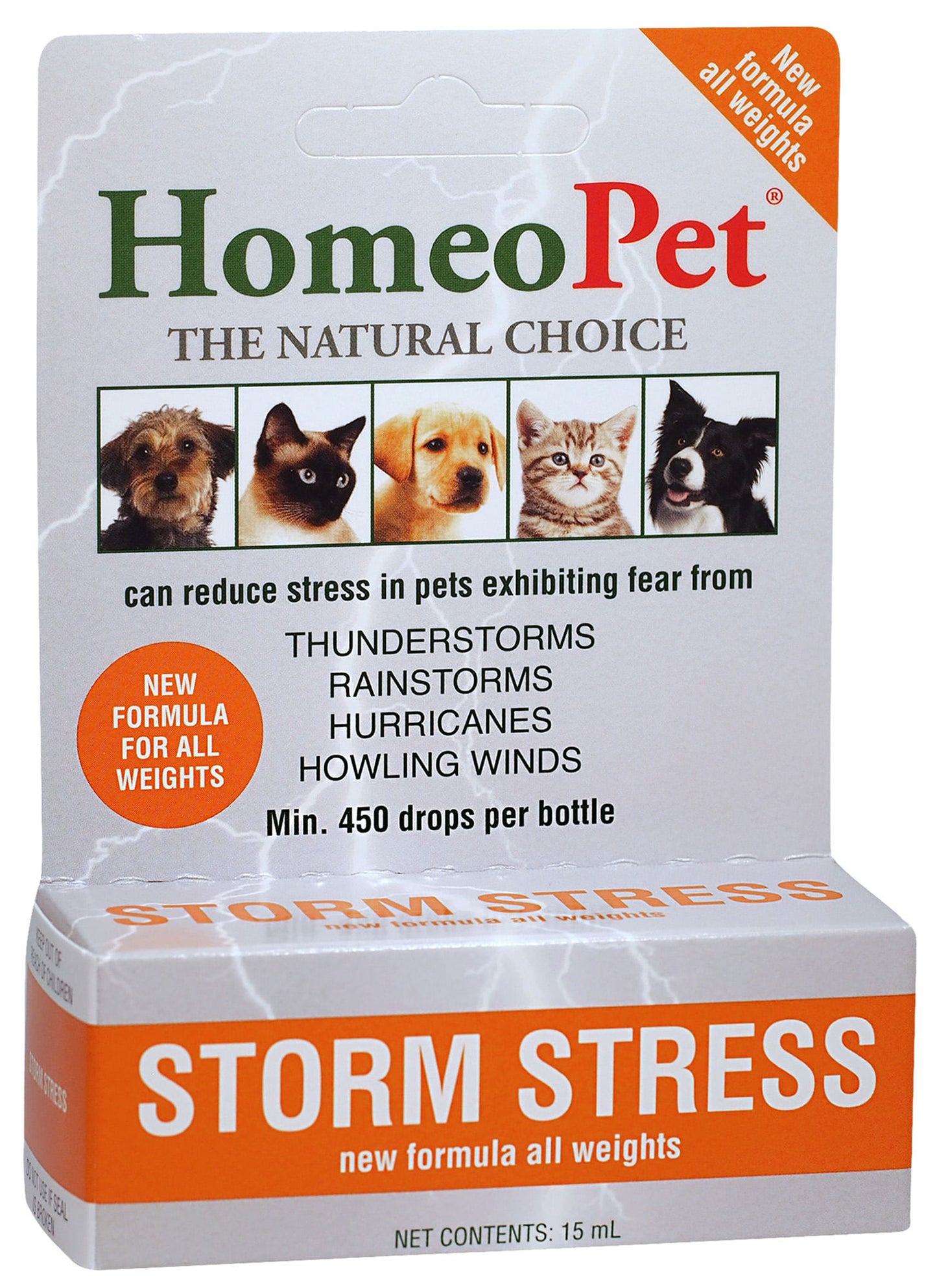 HomeoPet Storm Stress, 15 mL