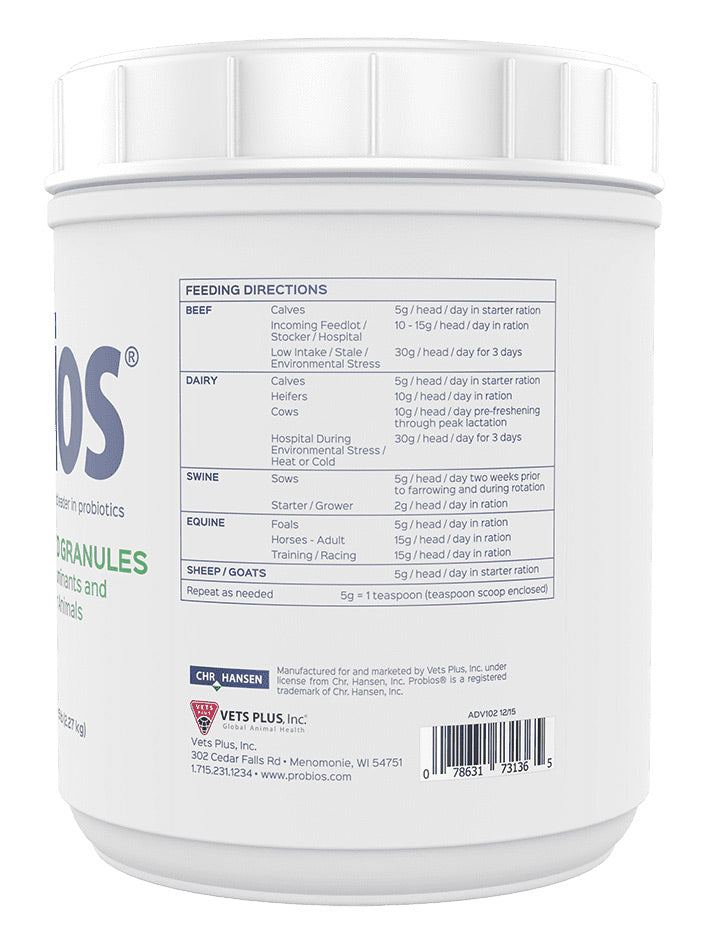 VETS PLUS Probios Feed Granule for Horses, 5-Pound