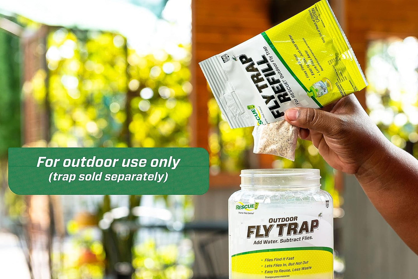 Rescue! Outdoor Fly Trap Refill