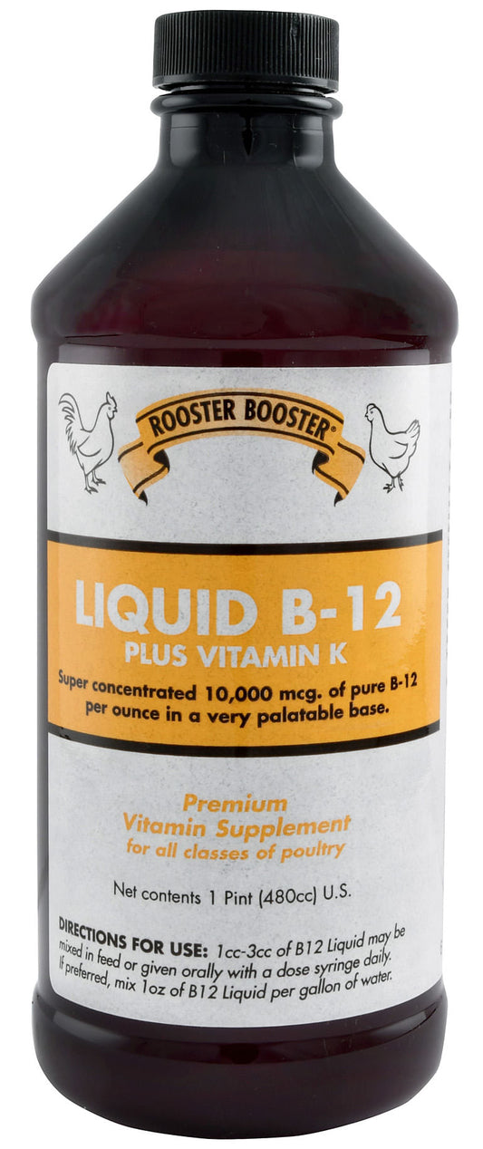 Rooster Booster Liquid B-12, 16 oz