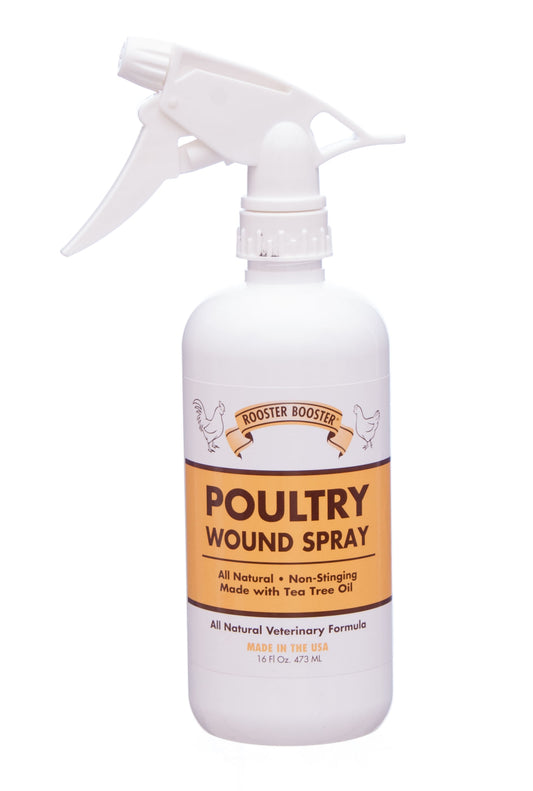 Rooster Booster Poultry Wound Spray, 16-Ounce